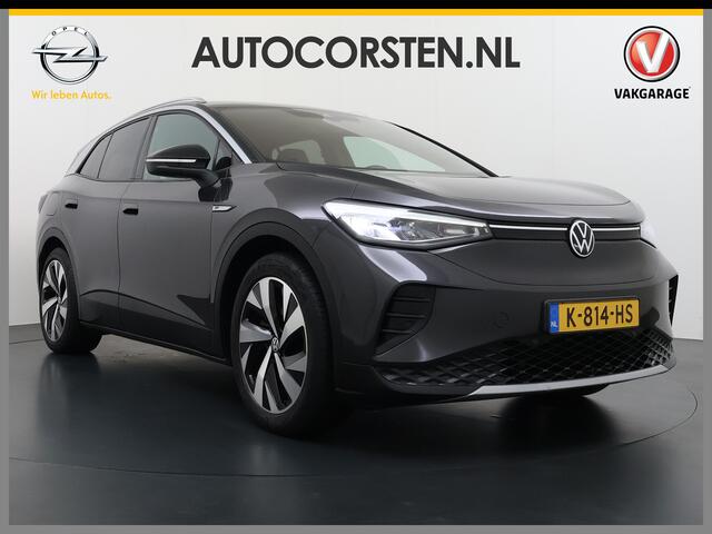 Volkswagen ID.4 204PK First 77kWh SOH 90% Leer/Alcantara Adap.Cruise Camera Apple Carplay Android Navi Ecc Pdc-a+v Lmv 20" Stoel+Stuurverwarming Led Bordherkenning Voor-Klimatisering Semi-Autopilot App-Connect E-sound Front-Assist Origineel Nederlandse Auto