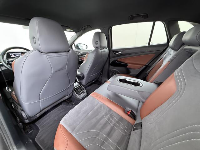Volkswagen ID.4 204PK First 77kWh SOH 90% Leer/Alcantara Adap.Cruise Camera Apple Carplay Android Navi Ecc Pdc-a+v Lmv 20" Stoel+Stuurverwarming Led Bordherkenning Voor-Klimatisering Semi-Autopilot App-Connect E-sound Front-Assist Origineel Nederlandse Auto