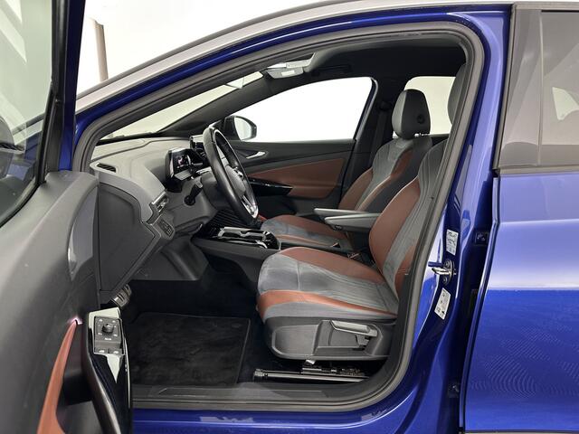 Volkswagen ID.4 First 77 kWh [ 3-Fase ] {SOH-83%} (INCL.BTW) *LEATHER-MICROFIBRE | FULL-LED | ADAPTIVE-CRUISE | HEATED-COMFORTSEATS | DIGI-COCKPIT | AMBIENT-LIGHT | NAVI-FULLMAP | PDC | TOWBAR | PRIVACY-GLASS | CAMERA | 20''ALU*
