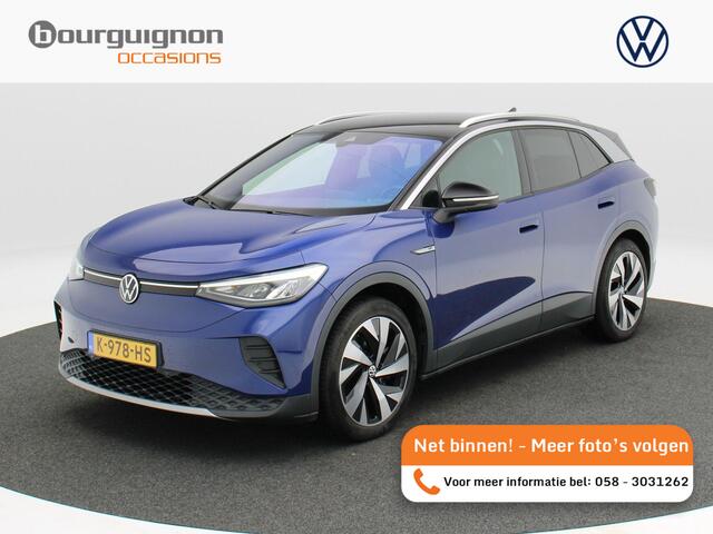 Volkswagen ID.4 First 77 kWh 204 Pk Automaat | Camera | Stoelverwarming | Half Leer | Adaptive Cruise | Climatronic | CarPlay | 20 Inch | 84.641 Km !!