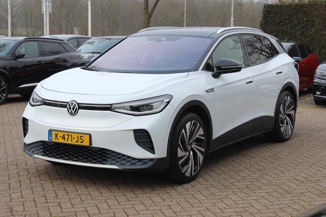 Volkswagen ID.4 Max 77 kWh / SOH 90,1% / Full option! / warmtepomp/ Panoramadak / Camera / Head-up / Keyless / 20'' / ACC / Dodehoek / Elektr. stoelen / Massage / Navigatie / Stuurverwarming
