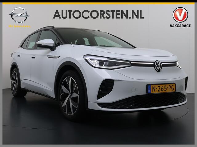 Volkswagen ID.4 GTX 4Motion 82kWh 300PK Trekhaak Ergo-Active Stoelen Elek.Verstelbaar+Memory Stoel+Stuurverwarming Adap.Cruise Navi Ecc Matrix led Apple Carplay Android Auto SOH 88% Top Sport Interieur Pakket Plus Lmv 20" 4WD AWD Keyless Advanced 1e Eigenaar Origineel Ne
