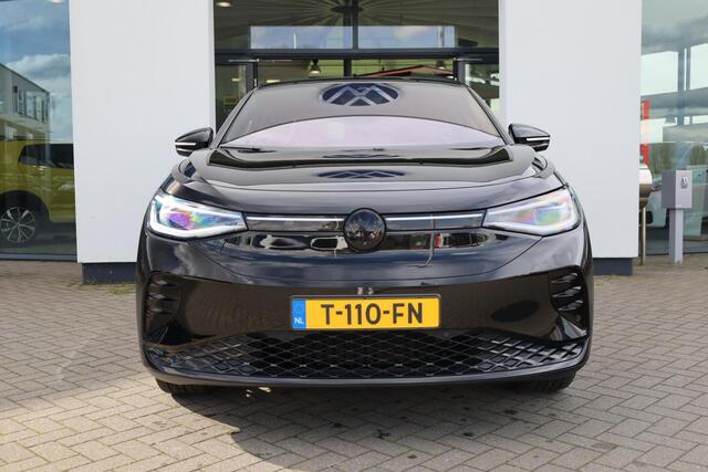 Volkswagen ID.5 GTX 77 kWh 300PK / 220kW, FULL OPTION Wegklapbare trekhaak, 21" LMV hoogglans zwart topsport pakket met elektrisch verstelbare schaalstoelen met geheugen functie, designpakket plus, glazen panoramadak, comfort pakket plus, multimedia media pakket plus, na