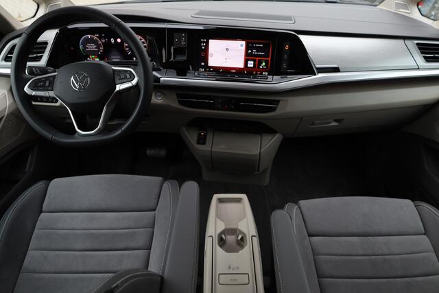 Volkswagen MULTIVAN 1.5 eHybrid L2 Bulli Edition 4Motion 245PK / 180kW DSG, 19" 'Halmstad' LMV, LED Matrix (IQ.Lights), keyless start & entry, elektromechanische stuurbekrachtiging, verwarmbaar stuurwiel, verwarmbare voor- en achterstoelen, verwarmbare en akoestische voorrui