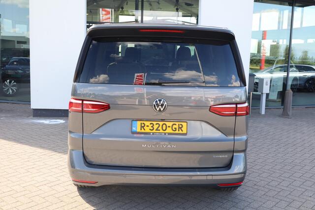 Volkswagen MULTIVAN 1.4 eHybrid L1H1 Style 7p, 7 zits, Panoramadak, Adaptief onderstel, elektrische achterklep, head up! display, assistentie pakket plus, dodehoek sensor side assist, stuurwiel verwarming, rondom zicht camera, IQ Matrix, acc 18" LMV, privacy glas etc.