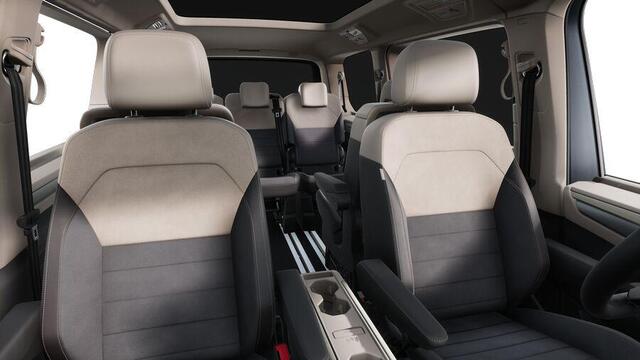 Volkswagen MULTIVAN Bulli Edition L2 1.5 eHybrid 180 kW (245pk) DSG | 4-Motion | Wegklapbare trekhaak | Panoramadak | Verwarmbare voorstoelen | Art-Velours |