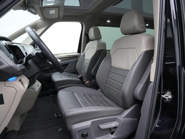 Volkswagen MULTIVAN 7-zits 1.4 eHybrid 218 pk DSG L1H1 | Panoramadak | Adaptief onderstel | Elektrische schuifdeuren | Harman/Kardon | IQ Light | Stuur/stoelverwarming