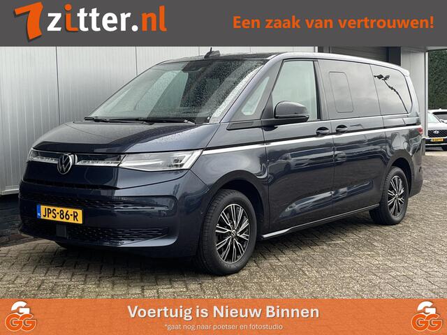 Volkswagen MULTIVAN 1.4 eHybrid L2H1 Style, 7-Persoons, Trekhaak, Lederen bekleding, ACC,