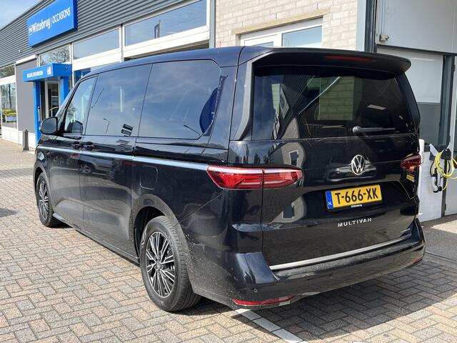 Volkswagen MULTIVAN 1.4 eHybrid L2H1 Style / 7 PERS./ AUTOMAAT/ TREKHAAK/ LEER/ HARMAN&KARDON/ CLIMA/ APP-CONNECT/ NAVI/ CRUISE/ STOELVERWARM./ DIGITAL DASH/ PARK. SENSOREN + CAMERA