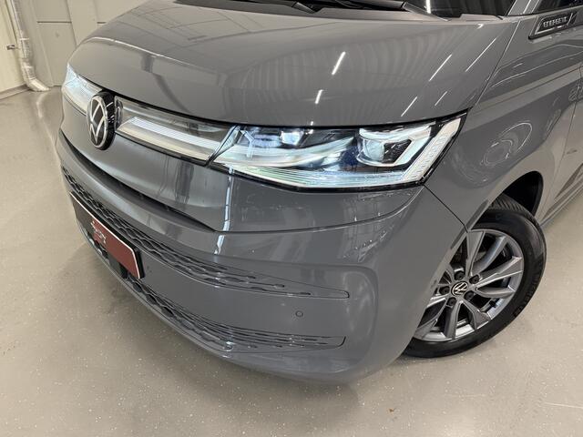 Volkswagen MULTIVAN 1.4 eHybrid EDITION 7p. PANO/HEAD-UP/LEER/360CAMERA/STANDKACHEL/ACC/IQ-LIGHT/ELECTR.SCHUIFDEUREN/SFEER/KEYLESS/CARPLAY/EL.A.KLEP/18"/PURE-GREY/NET OH BEURT GEHAD, VOLLEDIG VW DEALER HISTORIE