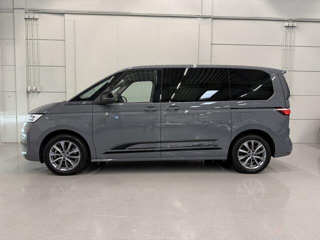 Volkswagen MULTIVAN 1.4 eHybrid EDITION 7p. PANO/HEAD-UP/LEER/360CAMERA/STANDKACHEL/ACC/IQ-LIGHT/ELECTR.SCHUIFDEUREN/SFEER/KEYLESS/CARPLAY/EL.A.KLEP/18"/PURE-GREY/NET OH BEURT GEHAD, VOLLEDIG VW DEALER HISTORIE