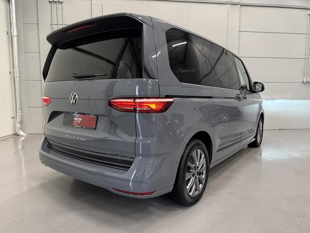 Volkswagen MULTIVAN 1.4 eHybrid EDITION 7p. PANO/HEAD-UP/LEER/360CAMERA/STANDKACHEL/ACC/IQ-LIGHT/ELECTR.SCHUIFDEUREN/SFEER/KEYLESS/CARPLAY/EL.A.KLEP/18"/PURE-GREY/NET OH BEURT GEHAD, VOLLEDIG VW DEALER HISTORIE