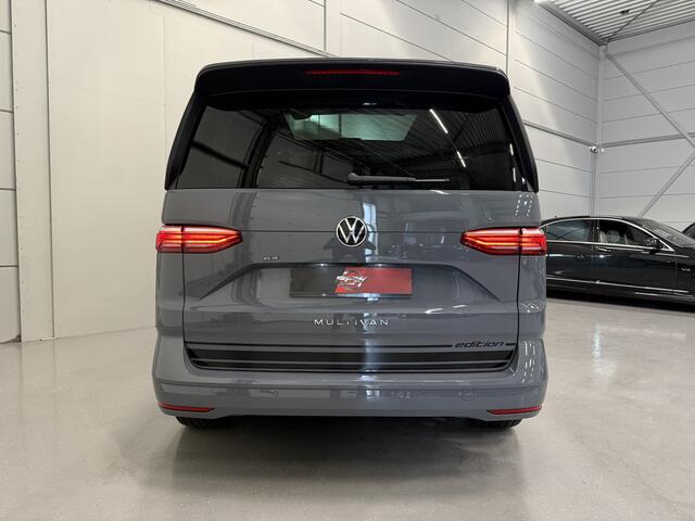 Volkswagen MULTIVAN 1.4 eHybrid EDITION 7p. PANO/HEAD-UP/LEER/360CAMERA/STANDKACHEL/ACC/IQ-LIGHT/ELECTR.SCHUIFDEUREN/SFEER/KEYLESS/CARPLAY/EL.A.KLEP/18"/PURE-GREY/NET OH BEURT GEHAD, VOLLEDIG VW DEALER HISTORIE