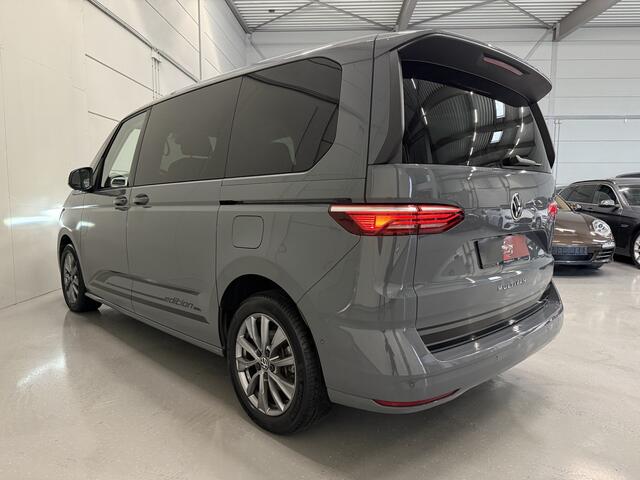 Volkswagen MULTIVAN 1.4 eHybrid EDITION 7p. PANO/HEAD-UP/LEER/360CAMERA/STANDKACHEL/ACC/IQ-LIGHT/ELECTR.SCHUIFDEUREN/SFEER/KEYLESS/CARPLAY/EL.A.KLEP/18"/PURE-GREY/NET OH BEURT GEHAD, VOLLEDIG VW DEALER HISTORIE