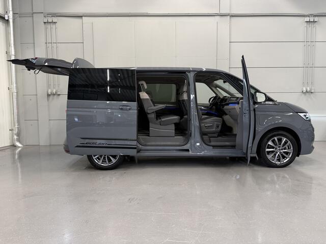 Volkswagen MULTIVAN 1.4 eHybrid EDITION 7p. PANO/HEAD-UP/LEER/360CAMERA/STANDKACHEL/ACC/IQ-LIGHT/ELECTR.SCHUIFDEUREN/SFEER/KEYLESS/CARPLAY/EL.A.KLEP/18"/PURE-GREY/NET OH BEURT GEHAD, VOLLEDIG VW DEALER HISTORIE