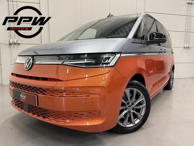 Volkswagen MULTIVAN 1.4 eHybrid Energetic PANO/TREKHAAK/MASSAGE/LEER/HEAD-UP/IQ-LIGHT/ELECTR.SCHUIFDEUREN/ACC/360CAMERA/SFEER/STANDKACHEL/TWO-TONE/UNIEK SLECHTS 37.000KM, NET OH BEURT GEHAD BIJ VW DEALER