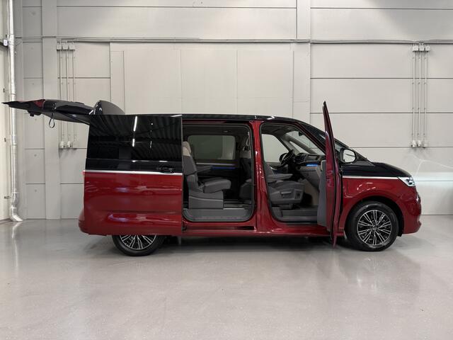 Volkswagen MULTIVAN 1.4 eHybrid Life 7p. PANO/TREKHAAK/H&K/EL.SCHUIFDEUREN/IQ-LIGHT/ACC/KEYLESS/CAMERA/17"BLACK/EL.A.KLEP/TWO-TONE FORTANA RED-DEEP BLACK/NET BEURT GEHAD BIJ VW DEALER