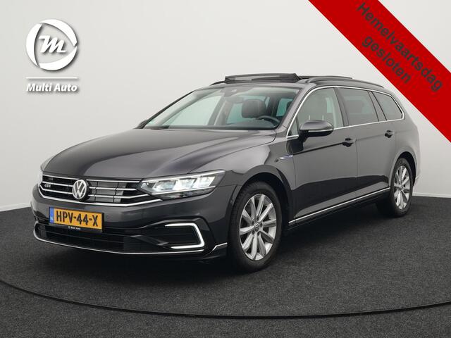 Volkswagen PASSAT Variant GTE Business Plug In Hybrid 218pk PHEV | Panodak | Adaptive Cruise | Lederen Sportstoelen Massage | Camera | Virtual | IQ Drive | Apple Carplay |