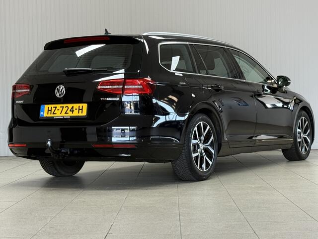 Volkswagen PASSAT Variant 1.6 TDI Business Edition/ D-Riem verv: 206.000 KM!/ Trekhaak/ Camera/ LED Koplampen/ Apple + Android/ Groot Navi/ 17'' LMV/ Navi/ Clima/ Cruise/ Bluetooth/ Multi. LEDER. Stuur/ Mistl./ PDC V+A/ Dakrails.