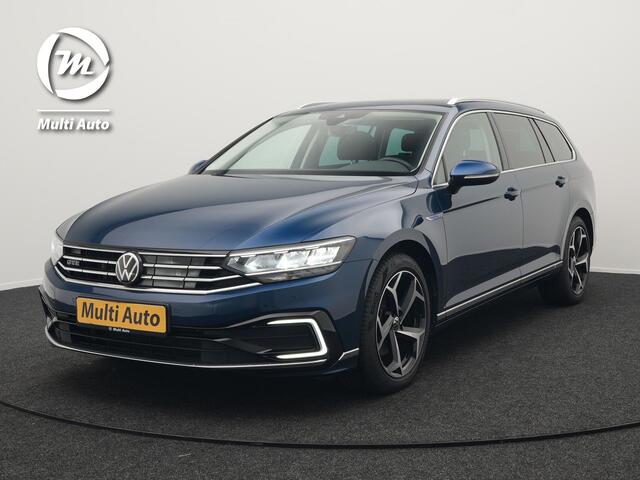 Volkswagen PASSAT Variant 1.4 TSI GTE Business Plug In Hybrid 218pk Dealer O.H PHEV | Panodak | Adaptive Cruise | Alcantara Sportstoelen Massage & Verwarmd | Lane Assist | Apple Carplay | Virtual | Navigatie | DAB |