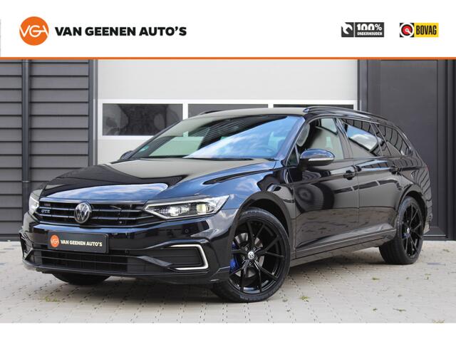 Volkswagen PASSAT Variant 1.4 TSI 204Pk PHEV GTE Highline All-Black | Leder/alcantara | Zwarte hemel | IQ-Light