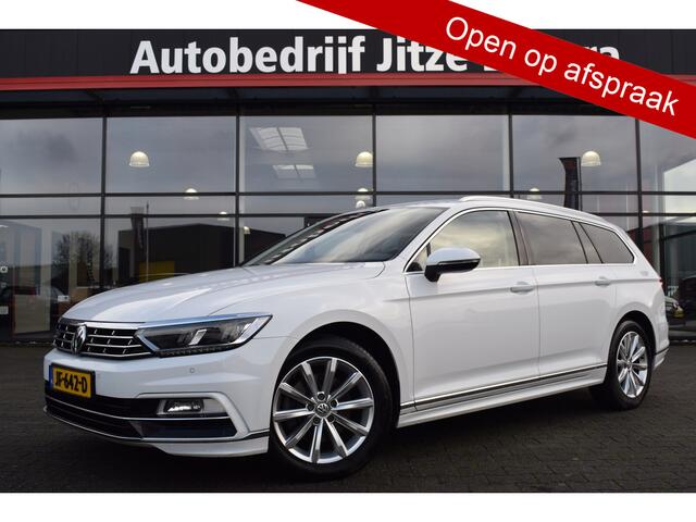Volkswagen PASSAT Variant 1.6 TDi Highline R-Line LED | Leder/Alcantara | Carplay | Virtual | Camera | Trekhaak | Sportstoelen