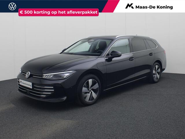 Volkswagen PASSAT Variant 1.5eHybrid 150kW/204PK Business · Navigatie · Apple/Android · Trekhaak · Garantie t/m 07-05-2027