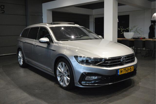 Volkswagen PASSAT Variant 1.5 TSI x R-LINE navi leer pano trekhaak keyless 19 inch !!