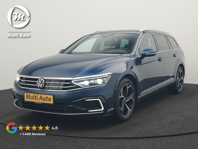 Volkswagen PASSAT Variant GTE Business Plug In Hybrid 218pk Dealer O.H PHEV | Trekhaak af Fabriek | Alcantara Sportstoelen Massage | Camera | Virtual | 18"L.M | Keyless | Matrix LED | Apple Carplay |