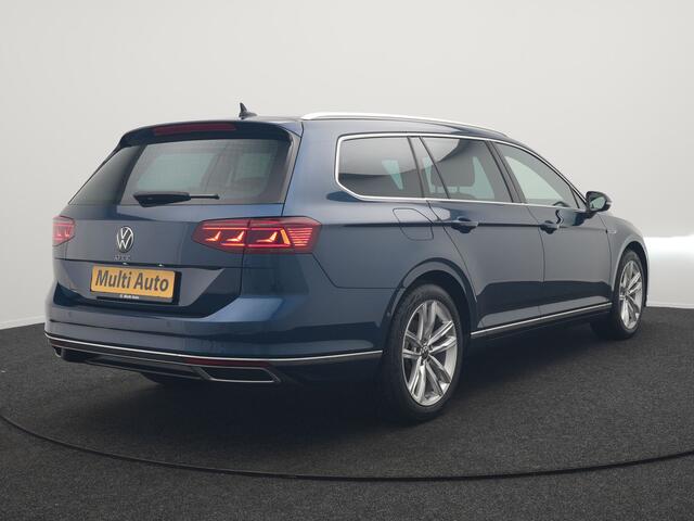 Volkswagen PASSAT Variant 1.4 TSI GTE Business Plug In Hybrid 218pk Dealer O.H. PHEV | Adaptive Cruise | Head Up | 360 Camera | Lederen Sportstoelen Massage & Memory | Sfeerverlichting | Stoelen & Stuur Verwarmd | Keyless | Blis | Virtual | Navigatie | DAB |