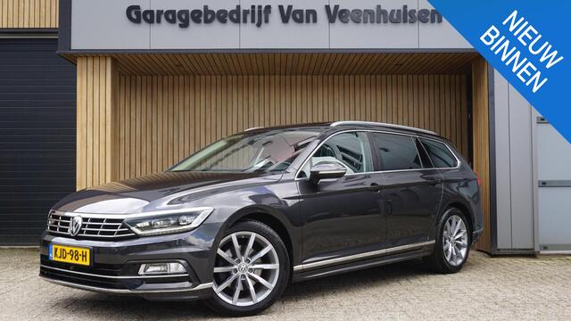 Volkswagen PASSAT Variant 1.8 TSI 180pk 3x R-Line Pano.Dak Leder DynAudio HUD Trekhaak Sfeerverlichting *Zeer Nette & Complete Passat*