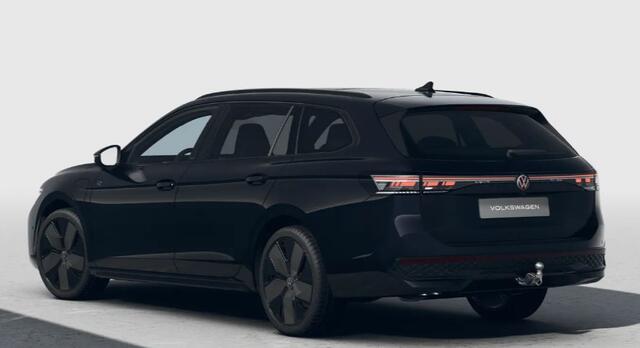 Volkswagen PASSAT Variant 1.5 eHybrid 272PK DSG R-Line Business / Resterende Fabrieksgarantie tot 30-06 2029 / Black Style / Trekhaak / Panoramadak / 19'' LMV / VW