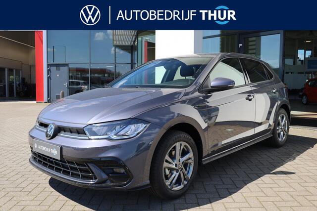 Volkswagen POLO 1.0 TSI R-Line 95PK / 70kW, Achteruitrijcamera, LED koplampen, extra getint glas, Digital Cockpit Pro, comfortstoelen, 16'' lmv, navigatie, draadloos telefoon laden, DAB+, verkeerstekenherkenning