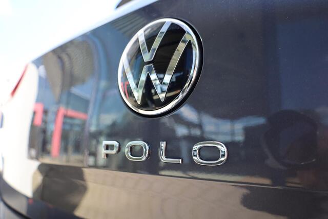 Volkswagen POLO 1.0 TSI R-Line 95PK / 70kW, Achteruitrijcamera, LED koplampen, extra getint glas, Digital Cockpit Pro, comfortstoelen, 16'' lmv, navigatie, draadloos telefoon laden, DAB+, verkeerstekenherkenning