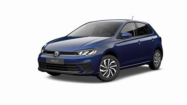 Volkswagen POLO 1.0 TSI 95 5MT Life Edition Zijruiten achter en achterruit getint, 65% lichtabsorberend | 'App-Connect' smartphone integratie | Parkeersensoren achter (Park Distance Control) | Airconditioning automatisch (Climatronic), 2-zone