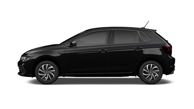 Volkswagen POLO 1.0 TSI 95 5MT Life Edition Zijruiten achter en achterruit getint, 65% lichtabsorberend | 'App-Connect' smartphone integratie | Parkeersensoren achter (Park Distance Control)