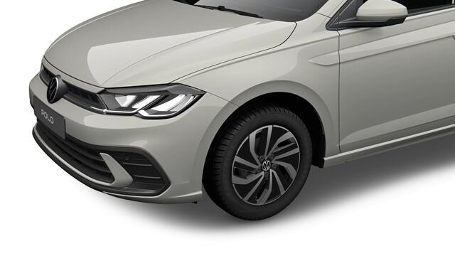 Volkswagen POLO 1.0 TSI 95 5MT Life Edition Zijruiten achter en achterruit getint, 65% lichtabsorberend | 'App-Connect' smartphone integratie | Parkeersensoren achter (Park Distance Control) | Airconditioning automatisch (Climatronic), 2-zone