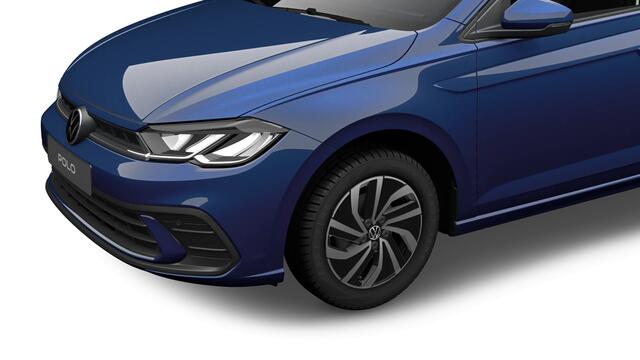 Volkswagen POLO 1.0 TSI 95 5MT Life Edition 'App-Connect' smartphone integratie | Zijruiten achter en achterruit getint, 65% lichtabsorberend | Parkeersensoren achter (Park Distance Control) | Airconditioning automatisch (Climatronic), 2-zone