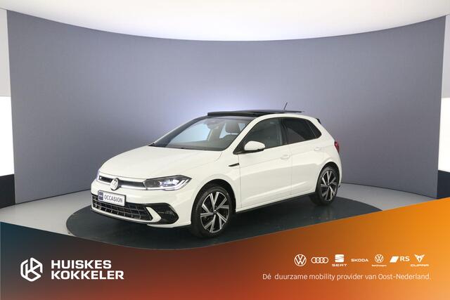 Volkswagen POLO R-Line 1.0 TSI 95pk DSG Automaat Panoramadak, Adaptive cruise control, Achteruitrijcamera, Beats audio, Navigatie, LED matrix koplampen, Stoelverwarming