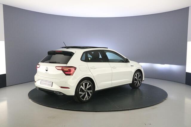 Volkswagen POLO R-Line 1.0 TSI 95pk DSG Automaat Panoramadak, Adaptive cruise control, Achteruitrijcamera, Beats audio, Navigatie, LED matrix koplampen, Stoelverwarming