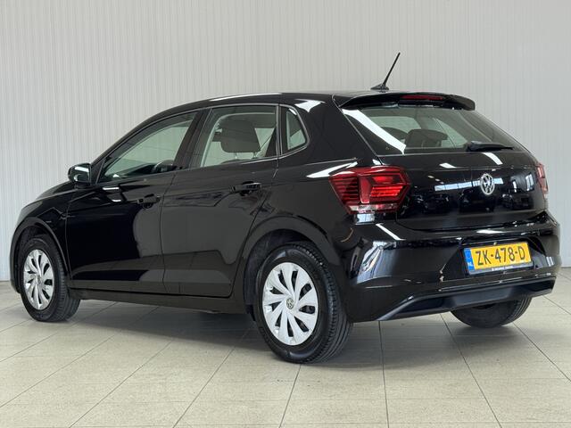Volkswagen POLO 1.0 TSI Comfortline/ PDC V+A/ Apple + Android/ DAB+/ Navi/ Airco/ Adaptive Cruise/ Elek. pakket/ Isofix/ Bluetooth/ Armsteun/ Multi. LEDER. Stuur/ Mistl./ LED Dagrijverl.