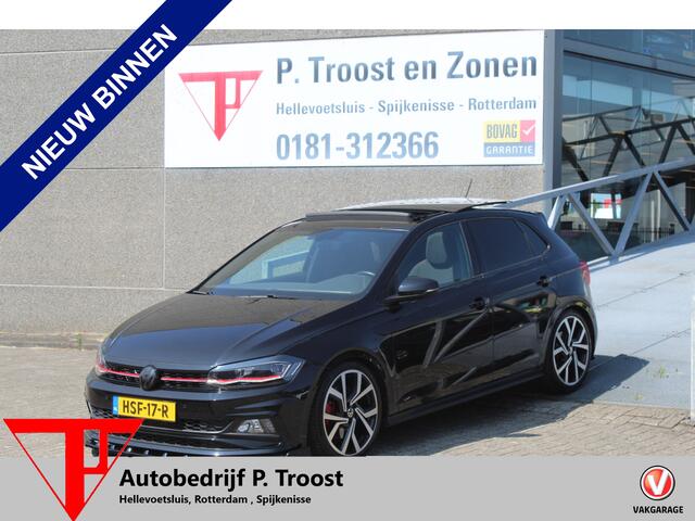 Volkswagen POLO 2.0 TSI GTI Automaat/Panoramadak/Navigatie/Achteruitrijcamera/Adaptive cruise control/Climate control/Keyless/Parkeersensoren rondom/DAB/18'' Lichtmetalen velgen/LED koplampen/Bluetooth.