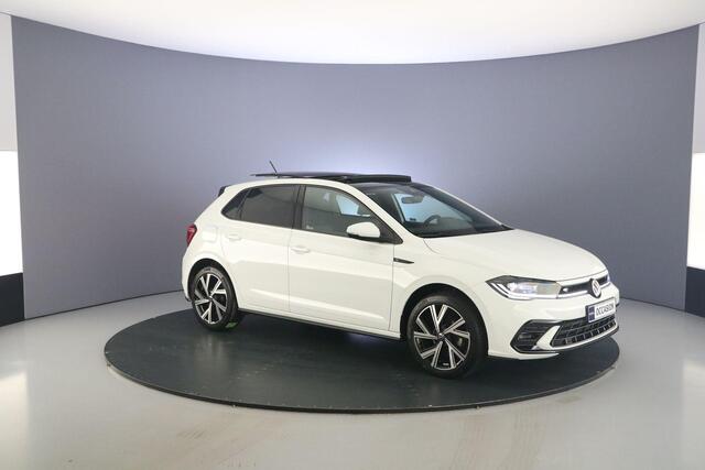 Volkswagen POLO R-Line 1.0 TSI 95pk DSG Automaat Panoramadak, Adaptive cruise control, Achteruitrijcamera, Navigatie, LED matrix koplampen, Stoelverwarming, Parkeersensoren