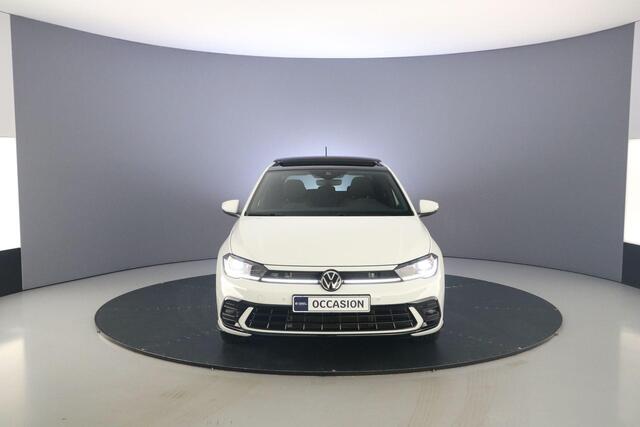 Volkswagen POLO R-Line 1.0 TSI 95pk DSG Automaat Panoramadak, Adaptive cruise control, Achteruitrijcamera, Navigatie, LED matrix koplampen, Stoelverwarming, Parkeersensoren