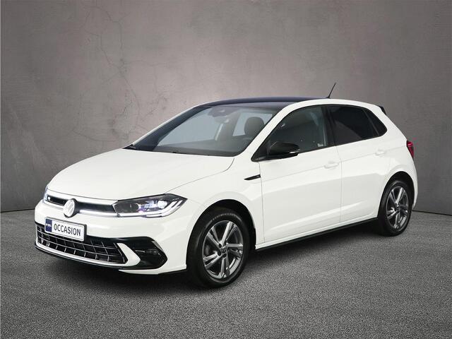 Volkswagen POLO R-Line 1.0 TSI 95pk DSG Automaat Adaptive cruise control, Achteruitrijcamera, Stoelverwarming, LED matrix koplampen, Airco, Parkeersensoren, DAB, Radio, App connect
