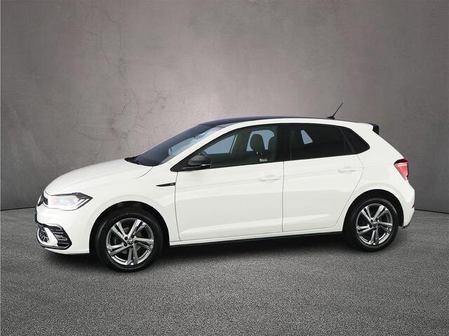 Volkswagen POLO R-Line 1.0 TSI 95pk DSG Automaat Adaptive cruise control, Achteruitrijcamera, Stoelverwarming, LED matrix koplampen, Airco, Parkeersensoren, DAB, Radio, App connect