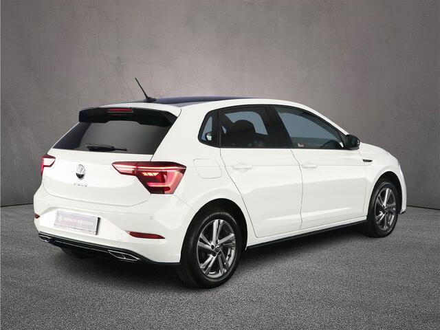 Volkswagen POLO R-Line 1.0 TSI 95pk DSG Automaat Adaptive cruise control, Achteruitrijcamera, Stoelverwarming, LED matrix koplampen, Airco, Parkeersensoren, DAB, Radio, App connect