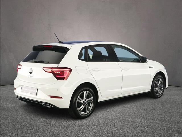 Volkswagen POLO R-Line 1.0 TSI 95pk DSG Automaat Adaptive cruise control, Achteruitrijcamera, LED matrix koplampen, App connect, Parkeersensoren, Stoelverwarming