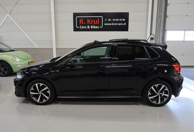 Volkswagen POLO 1.0 TSI Highline R-Line Automaat Panoramadak NL-auto Sportvelgen ACC Navigatie App Connect NAP nette staat Sportstoelen Extra getint glas