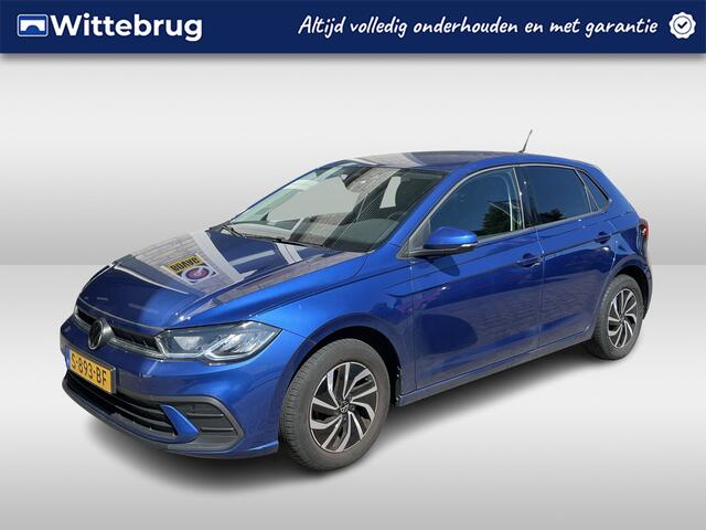Volkswagen POLO 1.0 TSI Life / GARANTIE TM 01-2027/ FULL-LED/ APP-CONNECT/ PARK. SENSOREN V+A/ ACC/ NAVI/ DAB/ START-STOP SYSTEEM/ DIGITAL DASH/ CLIMA/ ISOFIX/ 16'' LMV